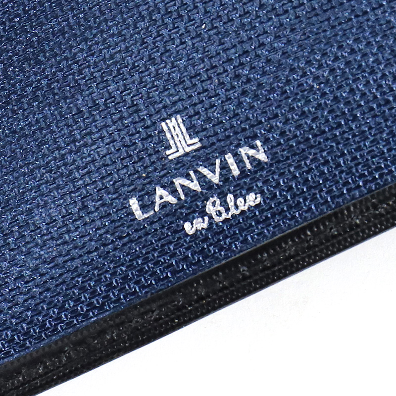 LANVIN en Bleu ランバンオンブルー アドニス小物 二つ折り財布 小銭 LANVIN en Bleu ランバンオンブルー アドニス小物 二つ折り財布 小銭