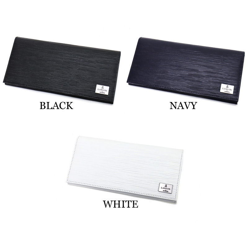 LANVIN en Bleu ランバンオンブルー アドニス小物 長財布 小銭入れあり