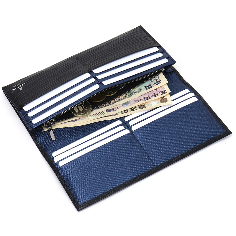 【商品レビューで+5%】ランバン 財布 メンズ 長財布 ブランド 本革  ランバンオンブルー LANVIN en Bleu アドニス小物 520656 札入れ ロングウォレット 大容量 牛革 革 レザー オシャレ カジュアル 人気 財布 さいふ サイフ 革小物 ウォレット 正規品 正規販売店 LANVIN en Bleu ランバンオンブルー アドニス小物 長財布 小銭入れあり