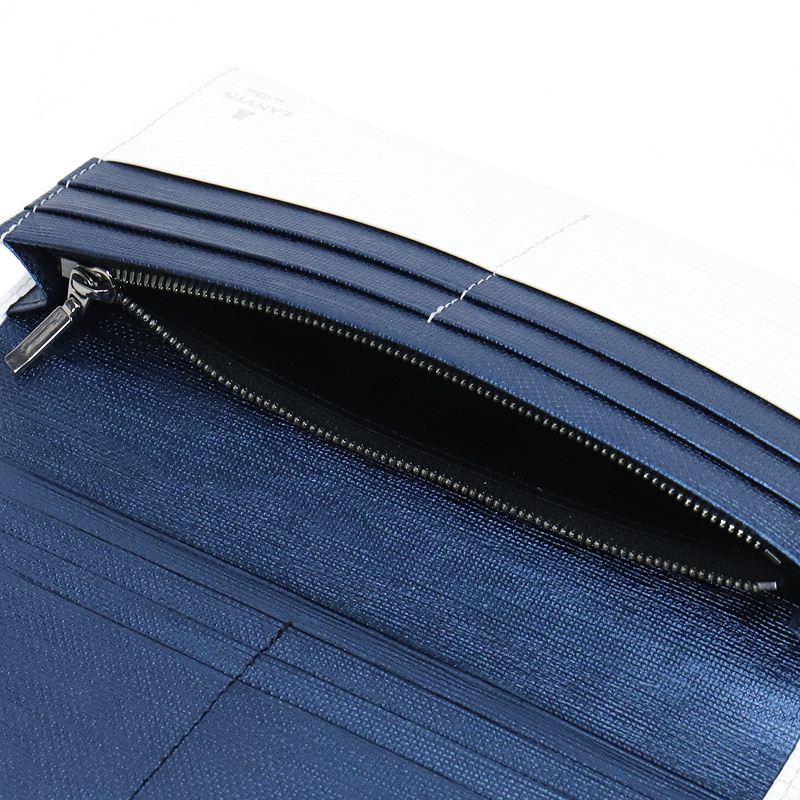 LANVIN en Bleu ランバンオンブルー アドニス小物 長財布 小銭入れあり