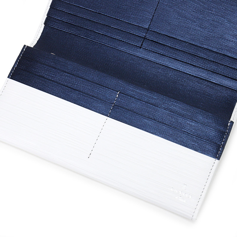 LANVIN en Bleu ランバンオンブルー アドニス小物 長財布 小銭入れあり
