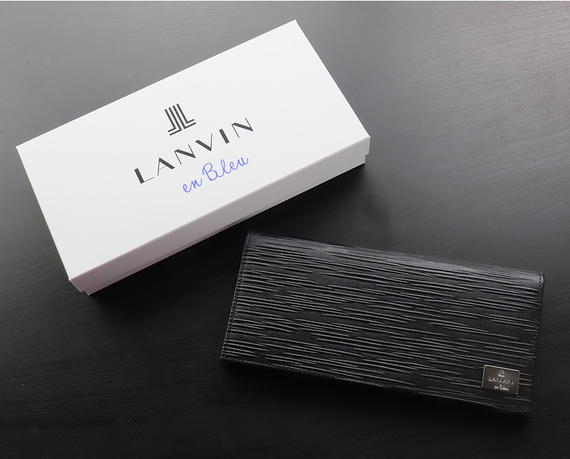LANVIN en Bleu (ランバンオンブルー) アドニス小物 長財布 520656 