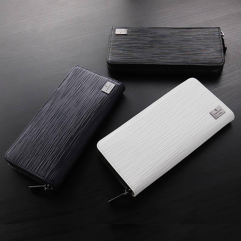 LANVIN en Bleu ランバンオンブルー アドニス小物 ラウンドファスナー