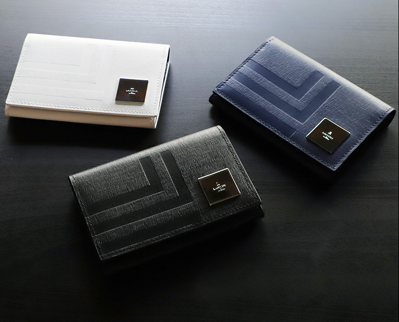 LANVIN en Bleu ランバンオンブルー フィズ カードケース 名刺