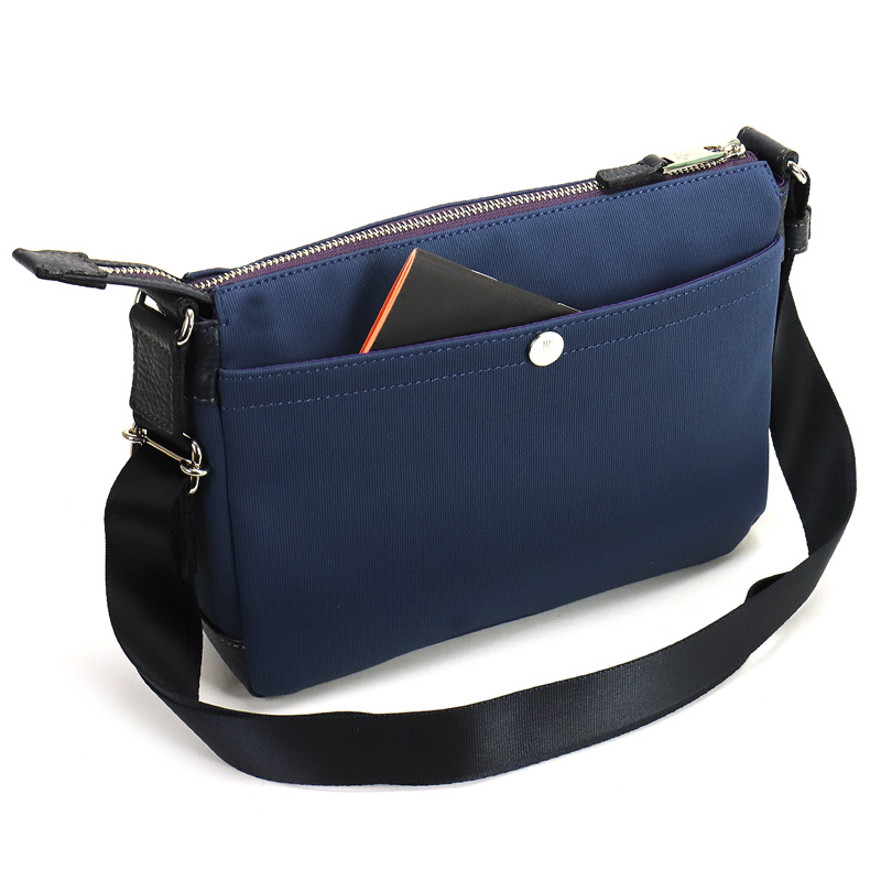 LANVIN en Bleu ランバンオンブルー ミニショルダーバッグ ピケ 斜め