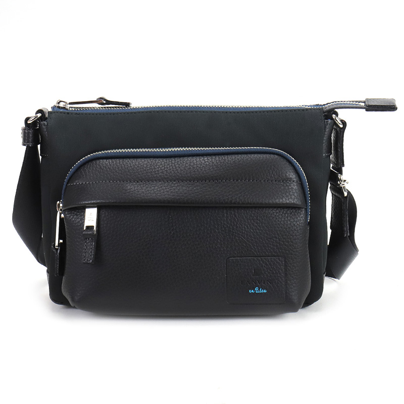 LANVIN en Bleu ランバンオンブルー ミニショルダーバッグ ピケ 斜め