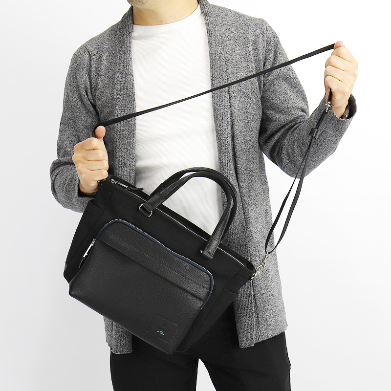 LANVIN en Bleu ランバンオンブルー ドライビングトートバッグ ピケ