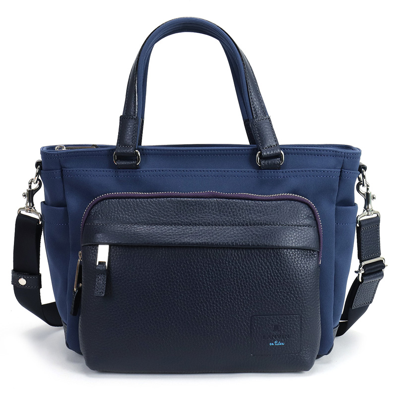LANVIN en Bleu ランバンオンブルー ドライビングトートバッグ ピケ
