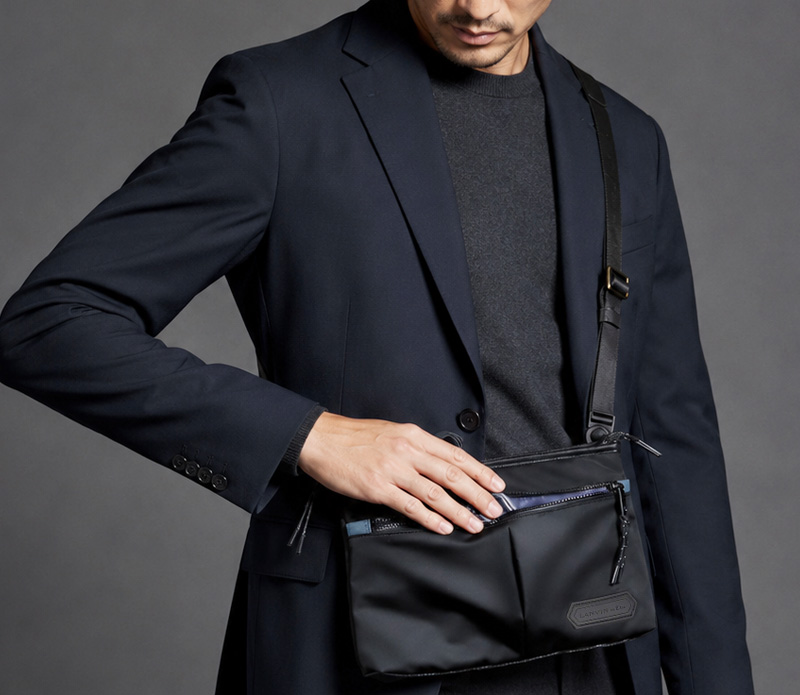 LANVIN en Bleu (ランバンオンブルー) フレーズシリーズ サコッシュショルダー 527101 