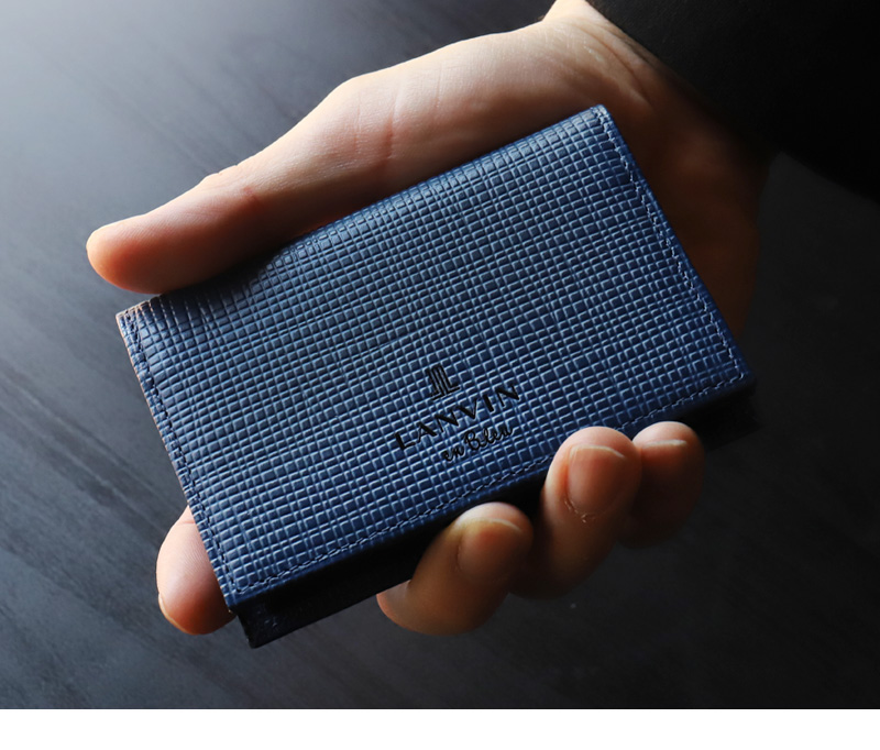 LANVIN en Bleu ランバンオンブルー ゼブダ カードケース 名刺