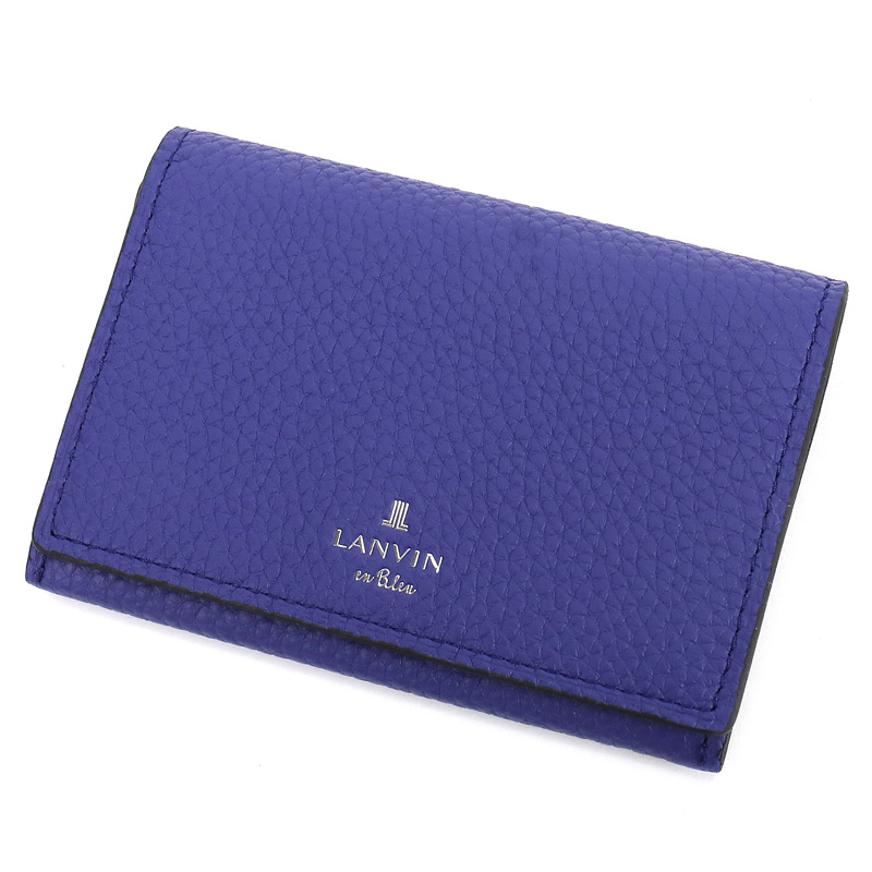 LANVIN en Bleu ランバンオンブルー モル小物 カードケース 名刺入れ