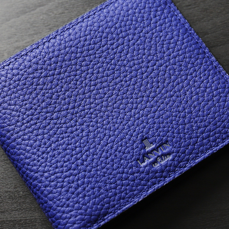 LANVIN en Bleu ランバンオンブルー モル小物 二つ折り財布 小銭入れ