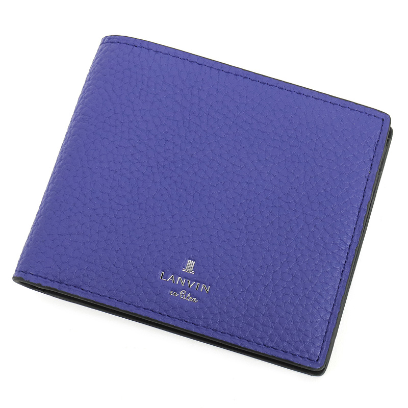 LANVIN en Bleu ランバンオンブルー モル小物 二つ折り財布 小銭入れ