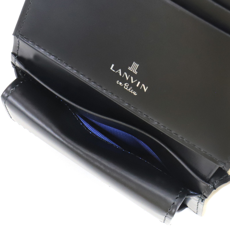 LANVIN en Bleu ランバンオンブルー モル小物 三つ折り財布 札入れ