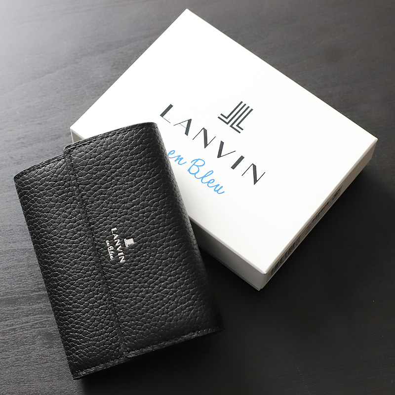 LANVIN en Bleu ランバンオンブルー モル小物 三つ折り財布 札入れ