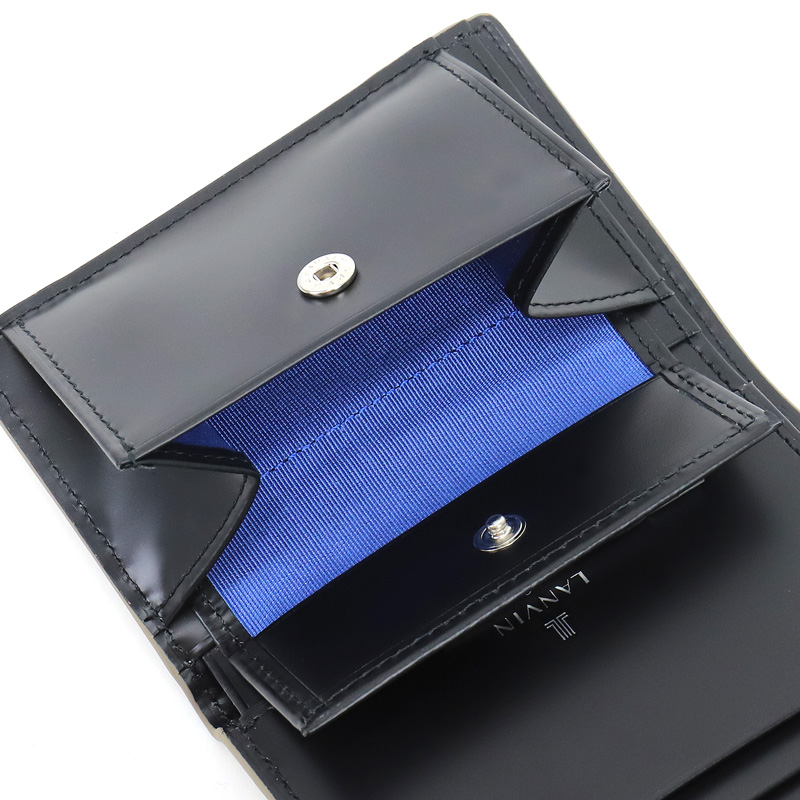 LANVIN en Bleu ランバンオンブルー モル小物 三つ折り財布 札入れ