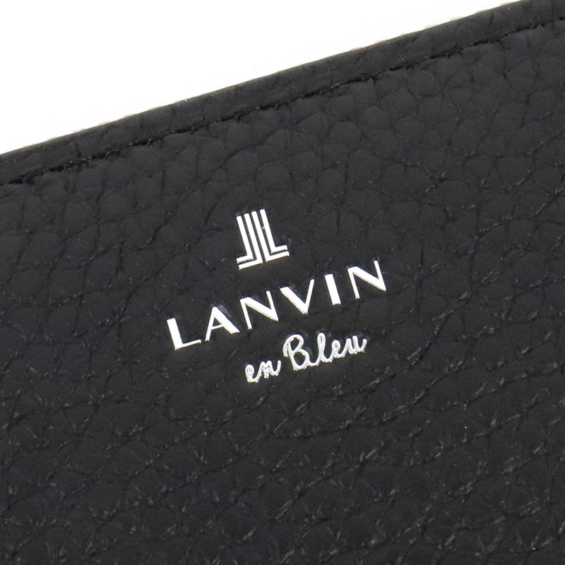 LANVIN en Bleu ランバンオンブルー モル小物 ラウンドファスナー長