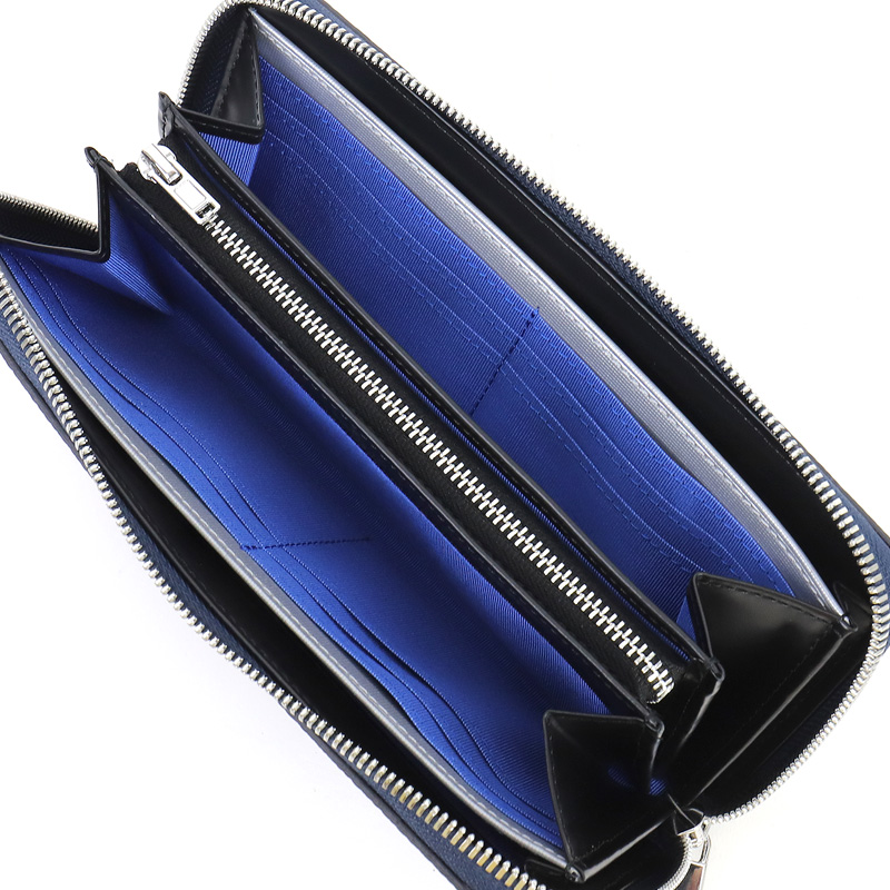 LANVIN en Bleu ランバンオンブルー モル小物 ラウンドファスナー長
