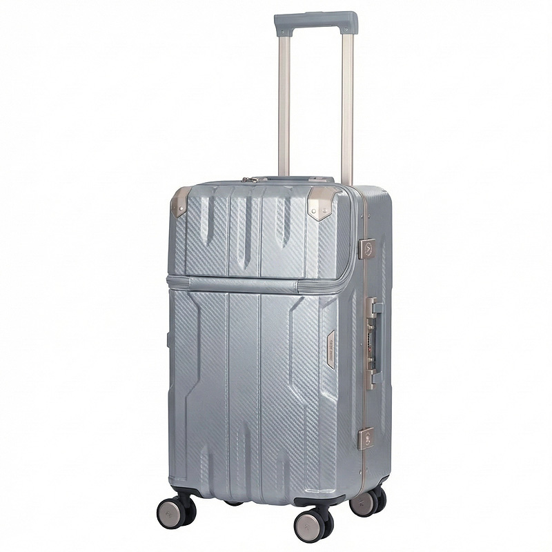 Legend Walker スーツケース M マットシルバー レジェンドウォーカー（LEGEND WALKER） アルミニウム Mサイズ 1510‐63