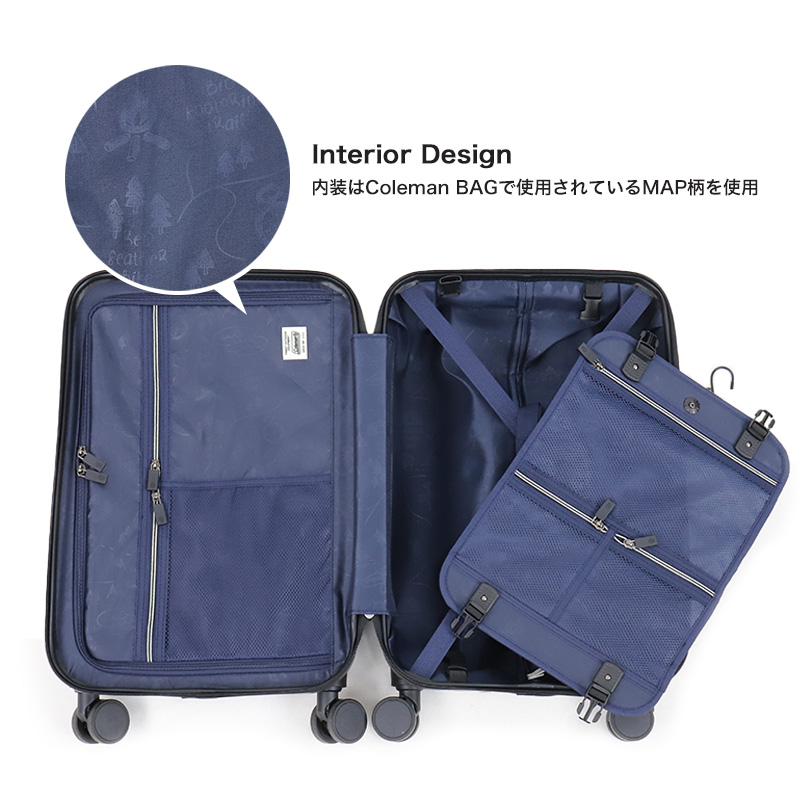Coleman（コールマン） スーツケース キャリーケース 旅行用かばん 37L