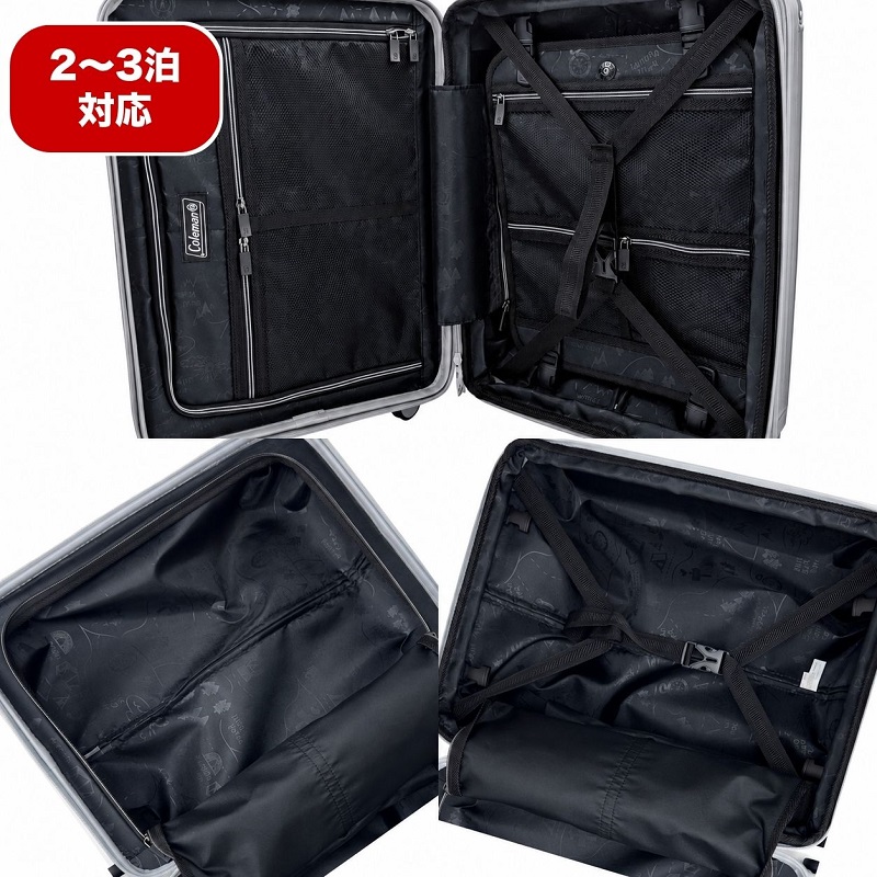 Coleman（コールマン） スーツケース キャリーケース 38L 46L 2〜3泊