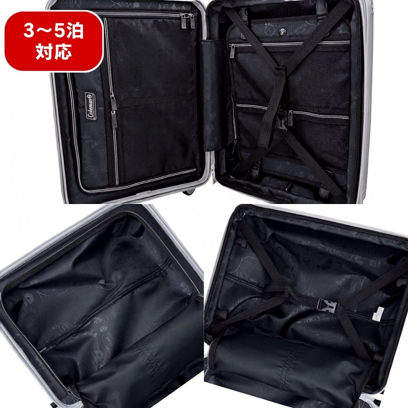 Coleman（コールマン） スーツケース キャリーケース 60L 69L 3泊 4泊