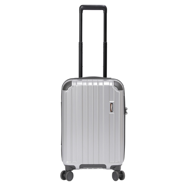 BERMAS（バーマス）のシルバーキャリーバッグです。 BERMAS（バーマス） スーツケース キャリーケース 37L 48cm 2.8kg 1泊