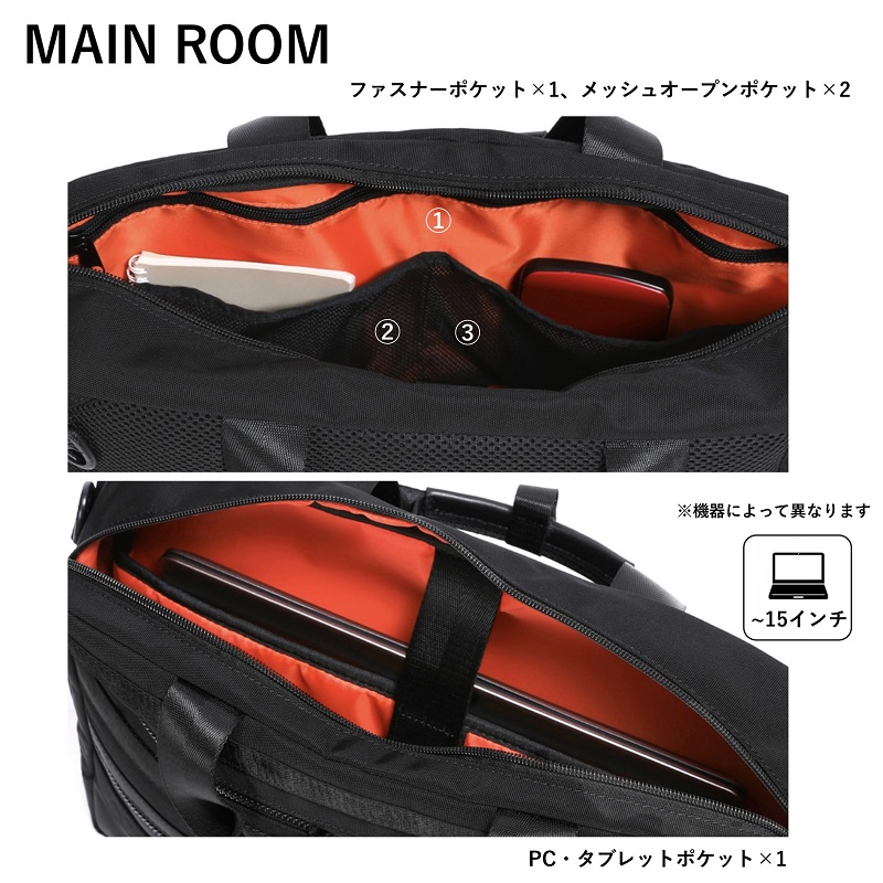 バーマス リュック BERMAS 3WAY バックパック ブリーフケース