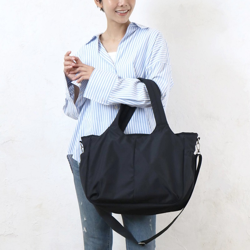 mamacaru ママカル トートバッグ ショルダーバッグ 2WAY A4 撥水