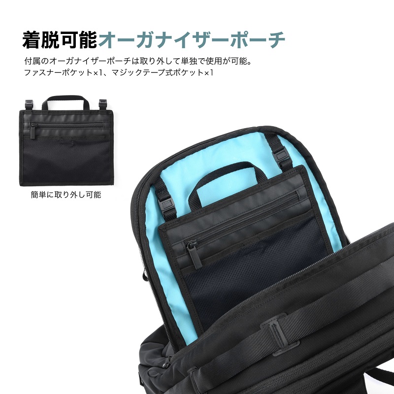 エース リュック 19L 24L エースジーン ace.GENE ラグレンティス リュックサック 拡張 A4 2気室 大容量 PC ビジネスバッグ ビジネスリュック ビジカジ 68322の画像