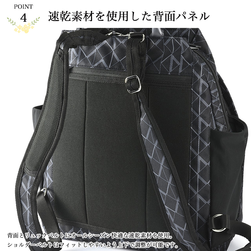 tomy 新品未使用カナナプロジェクトリュックブラックA4大容量2ウェイ旅 Kanana Project（カナナプロジェクト） KM-2 リュック リュックサック