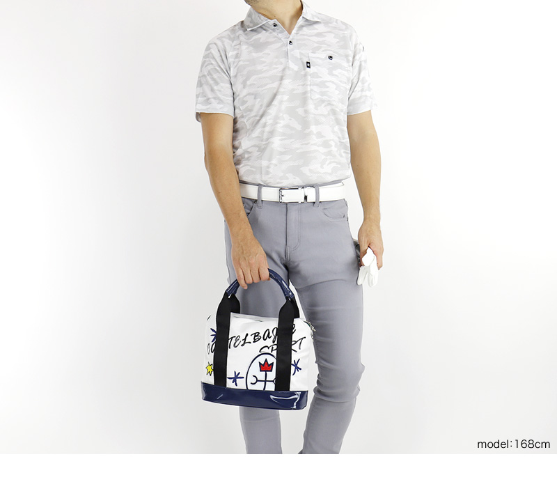 カステルバジャック カートバッグ 7235381304 ホワイト CASTELBAJAC SPORT カステルバジャック スポーツ カートポーチ