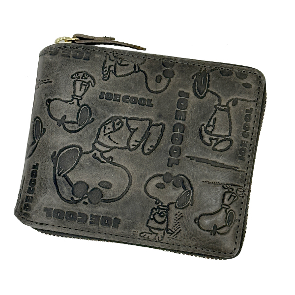 SNOOPY（スヌーピー） PEANUTS SNOOPY JOE COOL 二つ折り財布 折財布