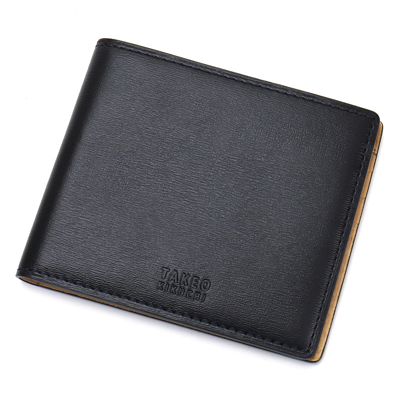 【超値引き】【新品未使用】【タグ付】TAKEO KIKUCHI 二つ折り財布 TAKEO KIKUCHI（タケオキクチ） ゼクウ 二つ折り財布 小銭入れなし