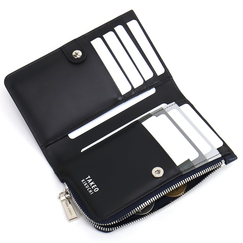 【商品レビューで+5%】タケオキクチ カードケース メンズ ブランド TAKEO KIKUCHI オルフェーノ小物 752601 クレジットカードケース カードケース 小銭入れ 二つ折り 大容量 牛革 本革 革 レザー カジュアル オシャレ 人気 さいふ サイフ 革小物 ウォレット 正規品 正規販売店 TAKEO KIKUCHI（タケオキクチ） カードケース オルフェーノ小物 カード