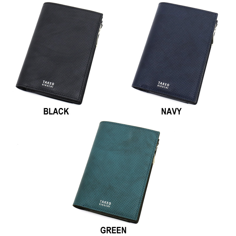 TAKEO KIKUCHI（タケオキクチ） 二つ折り財布 オルフェーノ小物 札入れ