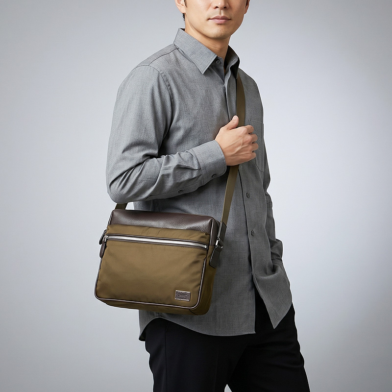 TAKEO KIKUCHI（タケオキクチ） セピア ショルダーバッグ 斜め掛け