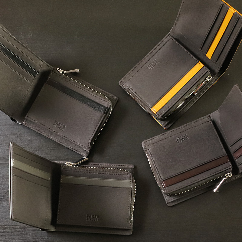 TAKEO KIKUCHI（タケオキクチ） ピエトロ小物 二つ折り財布 小銭入れ