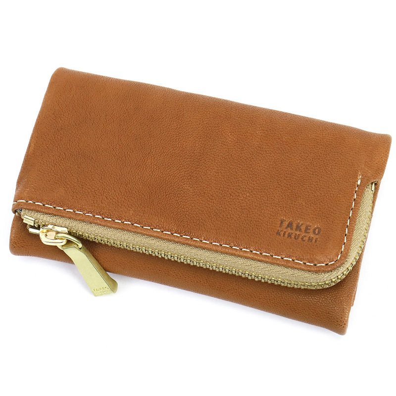 TAKEO KIKUCHI（タケオキクチ） キーケース フィール小物 5連 小銭入れ