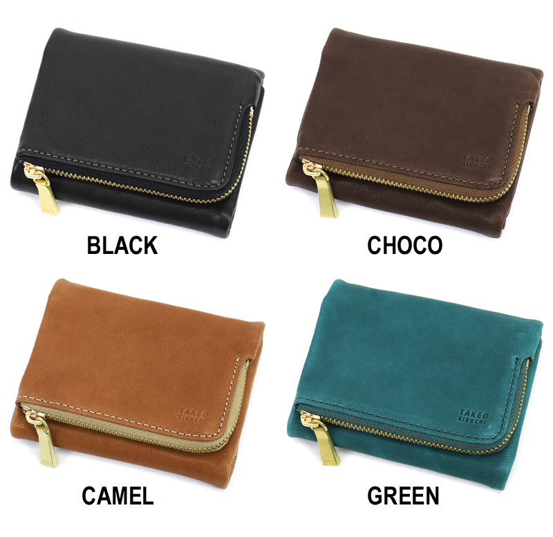 TAKEO KIKUCHI (タケオキクチ) フィール小物 三つ折り財布 788604 