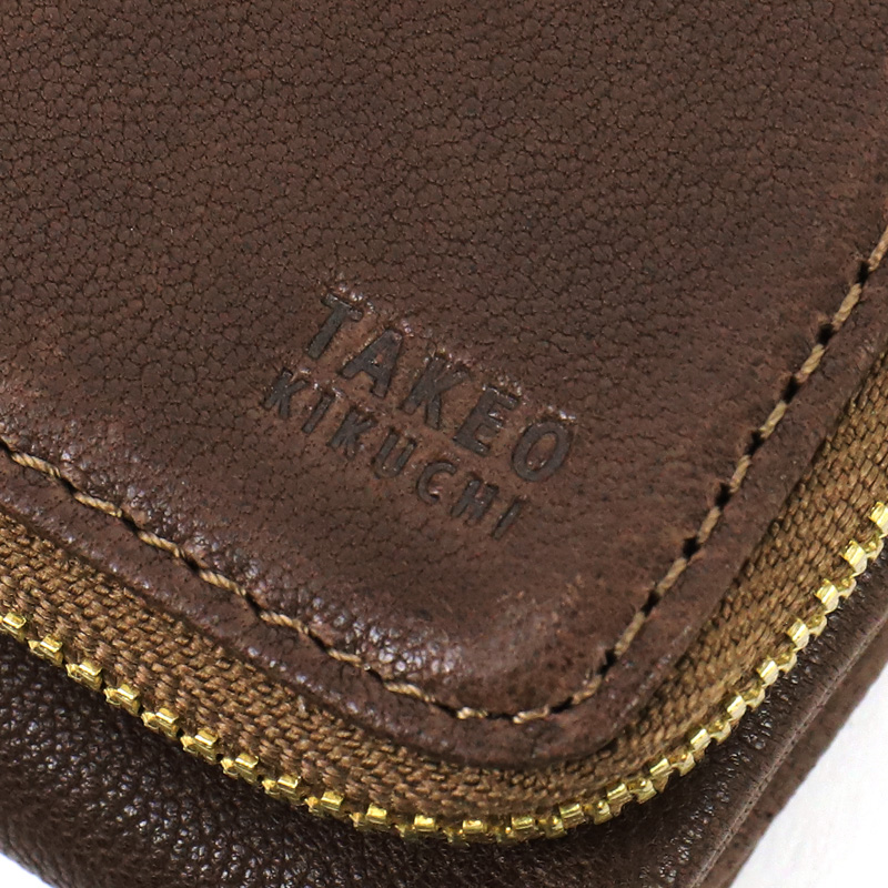 TAKEO KIKUCHI（タケオキクチ） 三つ折り財布 フィール小物 小銭入れ
