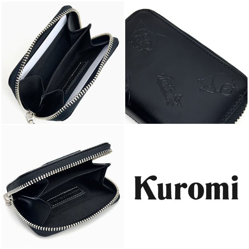 KUROMI クロミ 小銭入れ 財布 コインケース ミニ財布 革財布 軽量