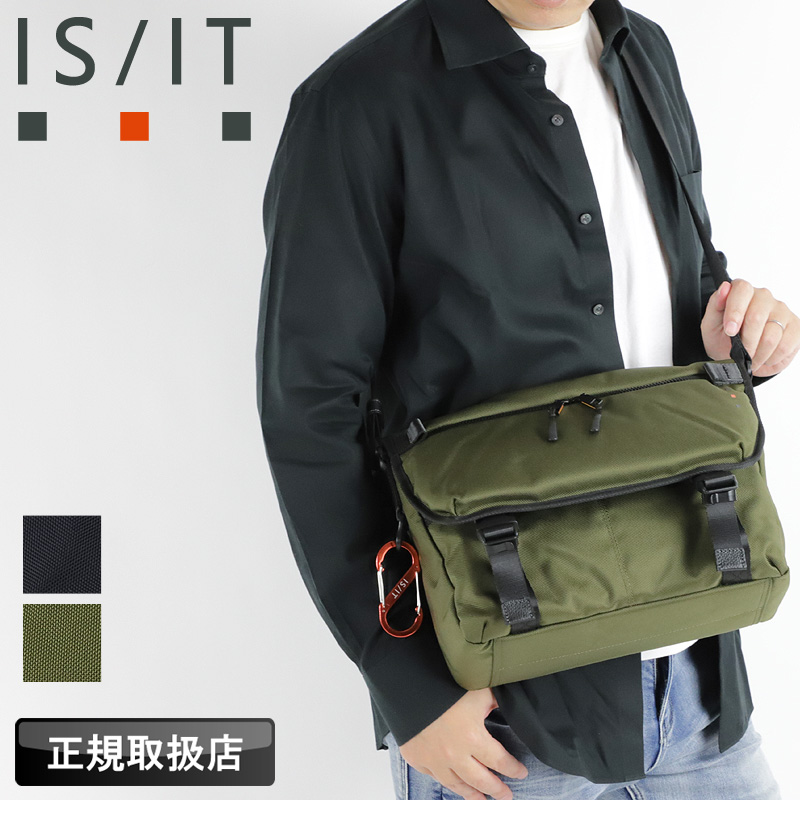 IS/IT（イズイット） ミリスト ショルダーバッグ メッセンジャーバッグ