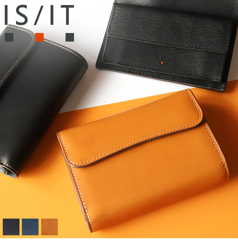 IS/IT（イズイット） グローブ小物 三つ折り財布 小銭入れあり 札入れ
