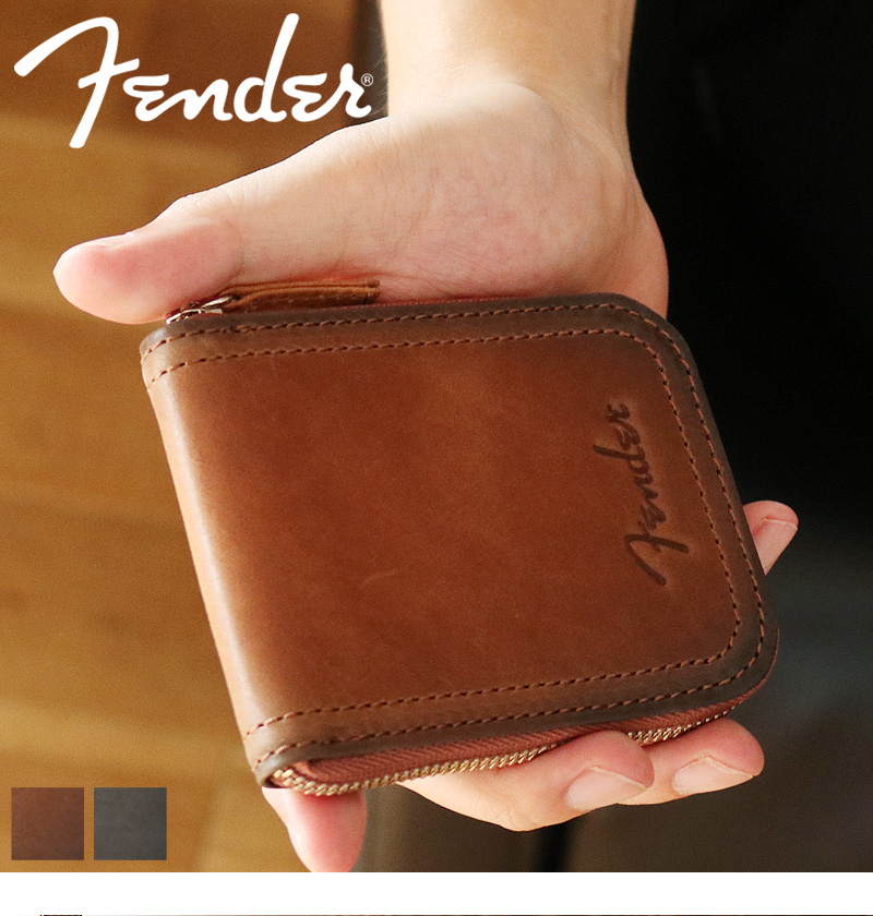 Fender（フェンダー） コインケース 小銭入れ ボックス型 ラウンド