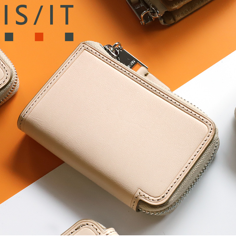 【商品レビューで+5%】イズイット キーケース ブランド メンズ  IS/IT Tanned小物 タンド小物  950612 5連  スマートキー カードケース L字ファスナー 軽量 牛革 本革 革 レザー ヌメ革 カジュアル オシャレ 人気 さいふ サイフ 革小物 ウォレット 正規店 正規販売店 IS/IT（イズイット） タンド小物 キーケース 5連 スマートキー カード