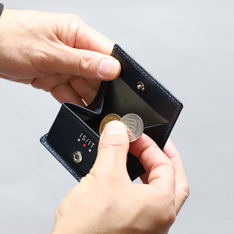 IS/IT（イズイット） ポリマー小物 コインケース 小銭入れ ボックス型