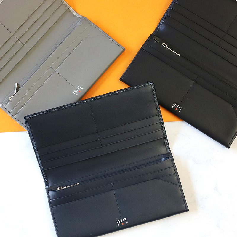 IS/IT（イズイット） ポリマー小物 長財布 小銭入れあり 札入れ ロング