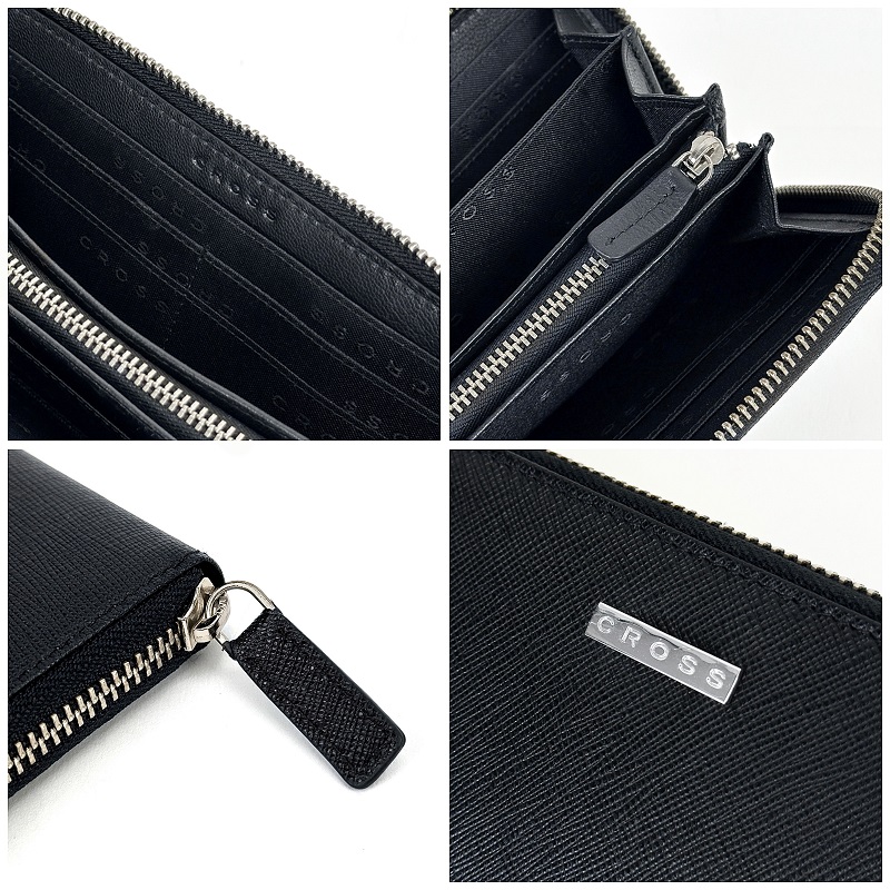 CROSS（クロス） 長財布 Vero ヴェロ メンズ ラウンドファスナー長財布