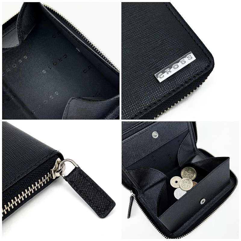 CROSS（クロス） 二つ折り財布 Vero ヴェロ メンズ 財布 札入れ 小銭